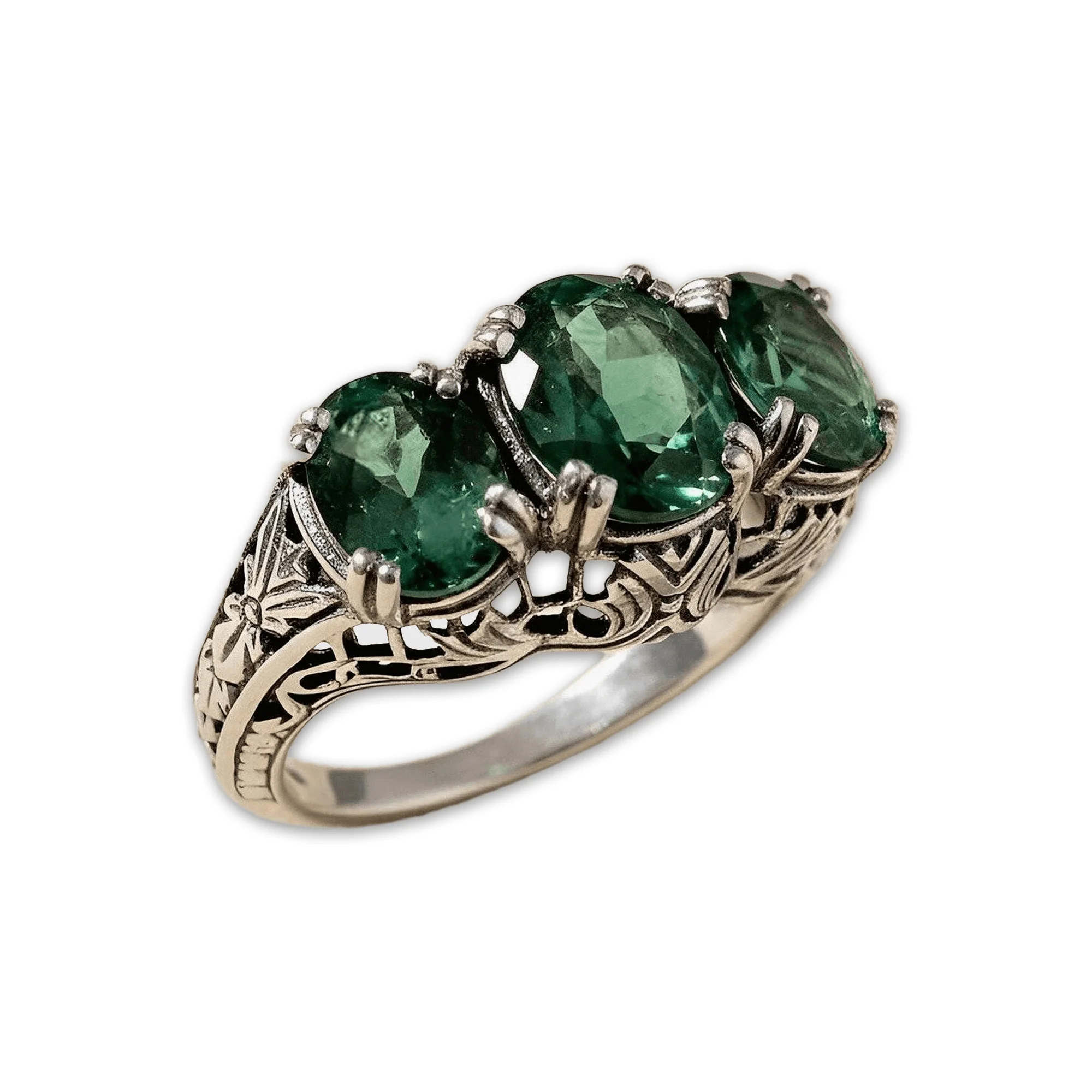Ring with background cleanly removed — after SwiftList CleanEdge Intelligence processing