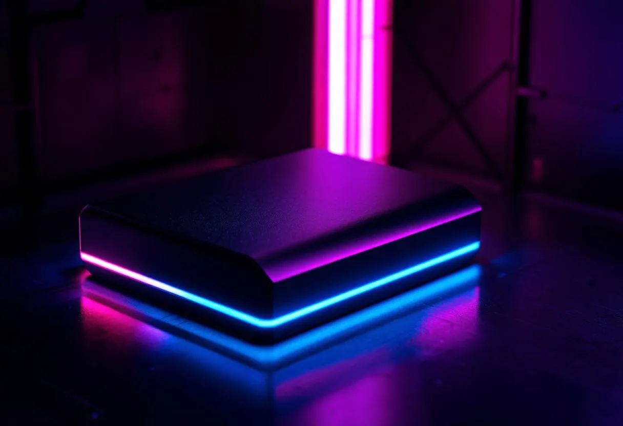 Neon Cyber Display